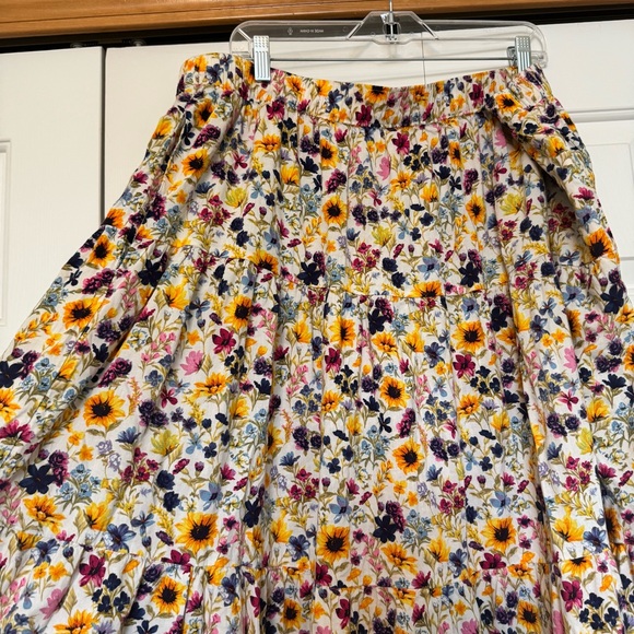 Old Navy Tiered Maxi Skirt Womens Sz 3X Boho Hippie Festival Peasant Prairie - Picture 3 of 6